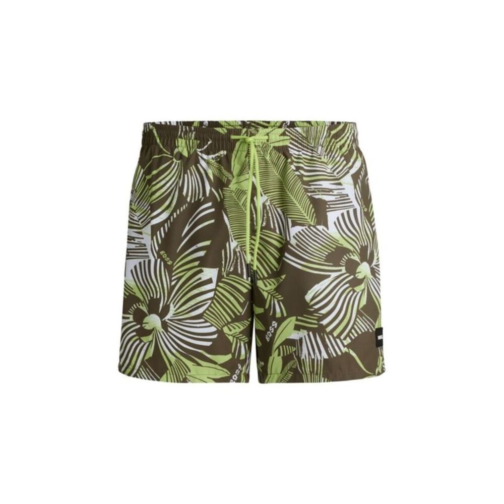 Hugo Boss Mens Seasonal Print Swim Bottom Board Shorts, NWT